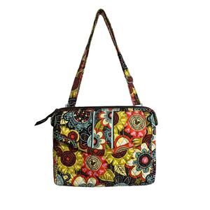 Vera Bradley Disney Parks Perfect Petals Mickey Mouse Tablet Hipster Bag